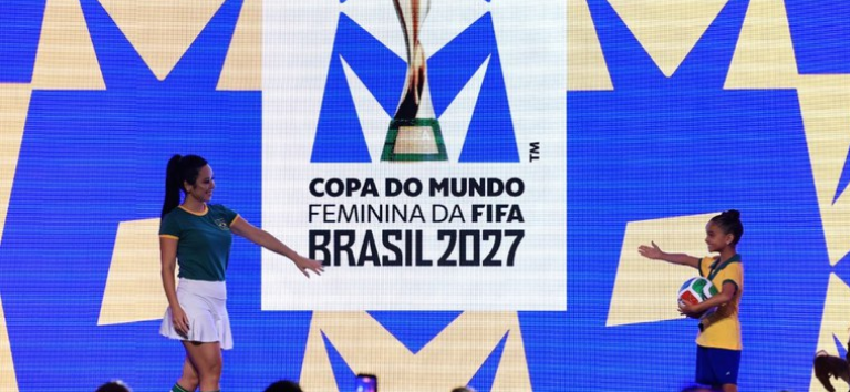 Copa do Mundo Feminina 2027 apresenta marca oficial e inicia contagem regressiva no Brasil