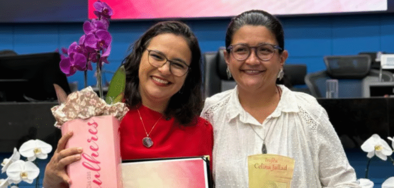 Deputada Gleice Jane homenageia três mulheres com o Troféu Celina Jallad na Assembleia Legislativa de MS
