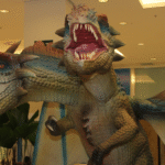 Exposição de dragões animatrônicos estreia em Campo Grande com entrada gratuita nesta sexta (20)