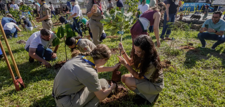 COP15 deixa legado em Campo Grande com plantio de bosque de espécies nativas