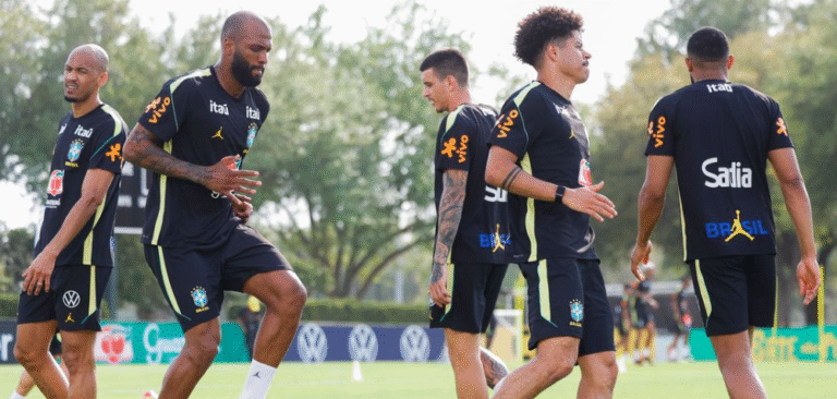 Ancelotti testa mudanças na seleção antes de amistoso entre Brasil e Croácia