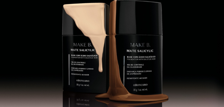 O Boticário relança Make B. Mate Salicylic com 42 tons e controle de oleosidade por até 18 horas