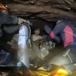 Cinco homens escapam de caverna inundada no Laos após mais de uma semana presos no subsolo