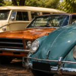 Encontro de carros antigos em Campo Grande une paixão por clássicos e arrecadação de brinquedos para crianças