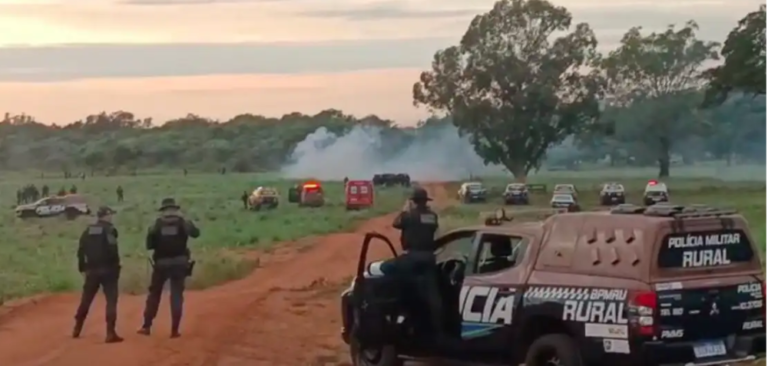 Tensão em área indígena de Amambai mobiliza Polícia Militar, Força Nacional e órgãos federais
