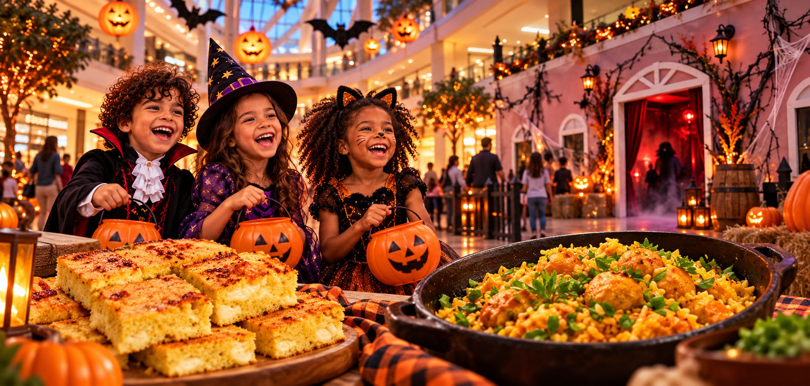 Festival gastronômico gratuito e Halloween movimentam o Bosque dos Ipês em Campo Grande