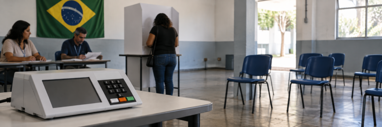 Abstenção nas Eleições 2026: MS tem quase 483 mil ausentes e Brasil registra 33,4 milhões